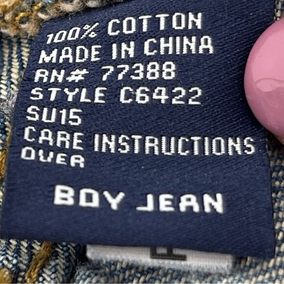 Madewell Boy Jean Relaxed Fit Baggy Distressed Boho Indie Denim Jeans Size 24 - Picture 11 of 12